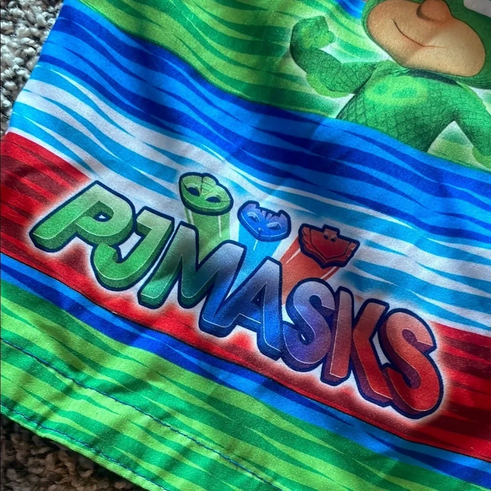 PJ Masks Kids Swim Trunks - Colorful Stripes